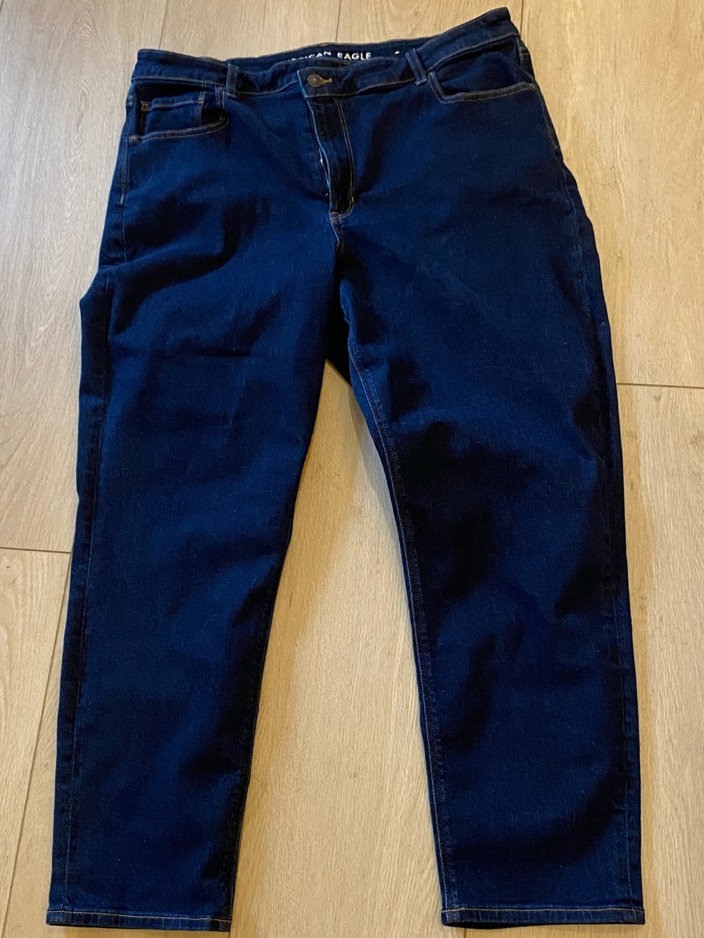 American Eagle Outfitters Mom Jeans Dark Blue